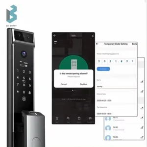 قفل باب ذكي مزود بكاميرا عين سحرية أكثر أمان
